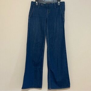 Raven Denim Stella Trouser Jeans in Bliss Wash Size 28 Low Rise